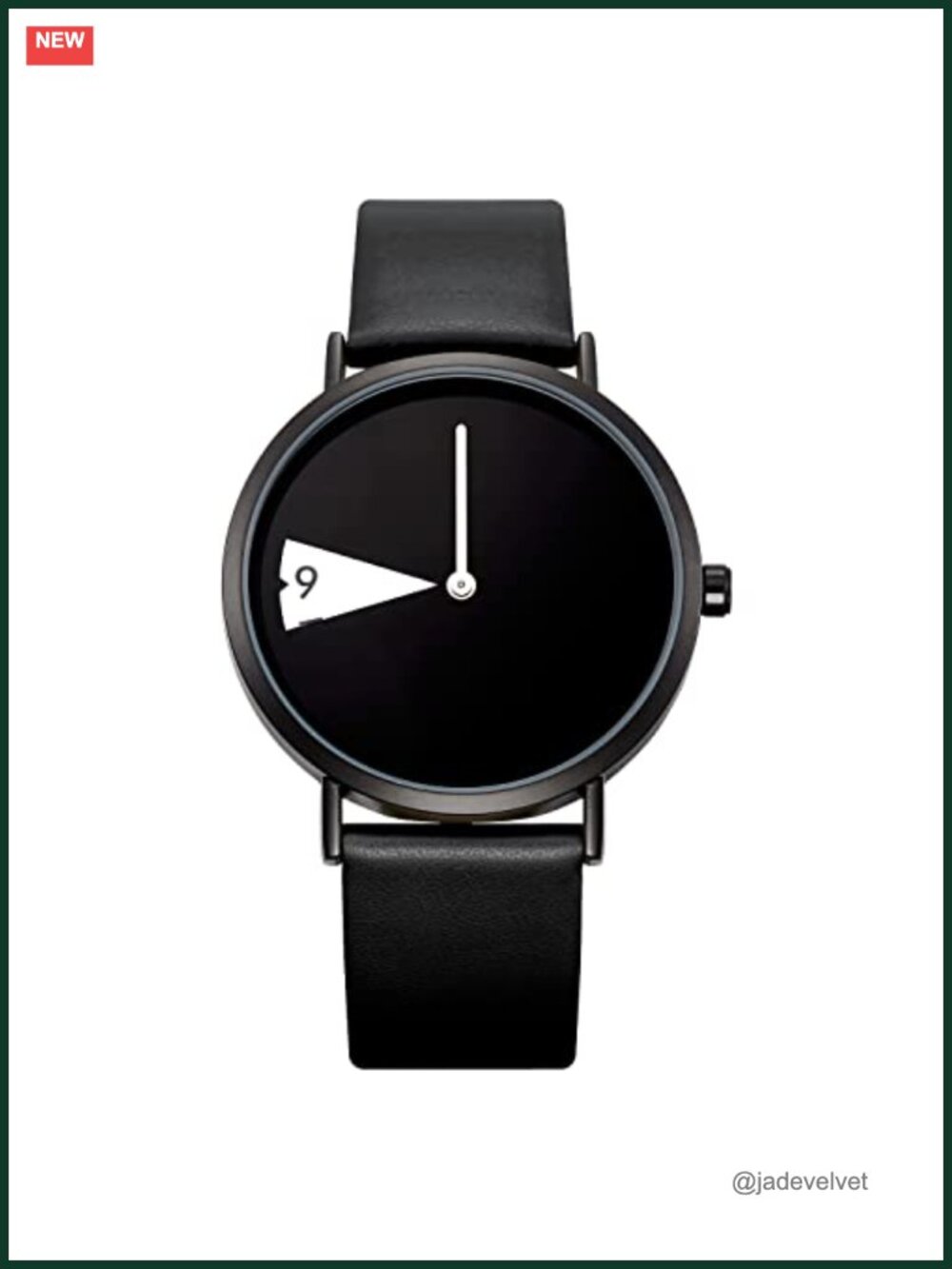 Ultra-Thin Leather Strap Minimalist Quartz Watch Japanese Movement